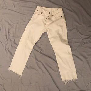 Vintage Levi’s 501 white